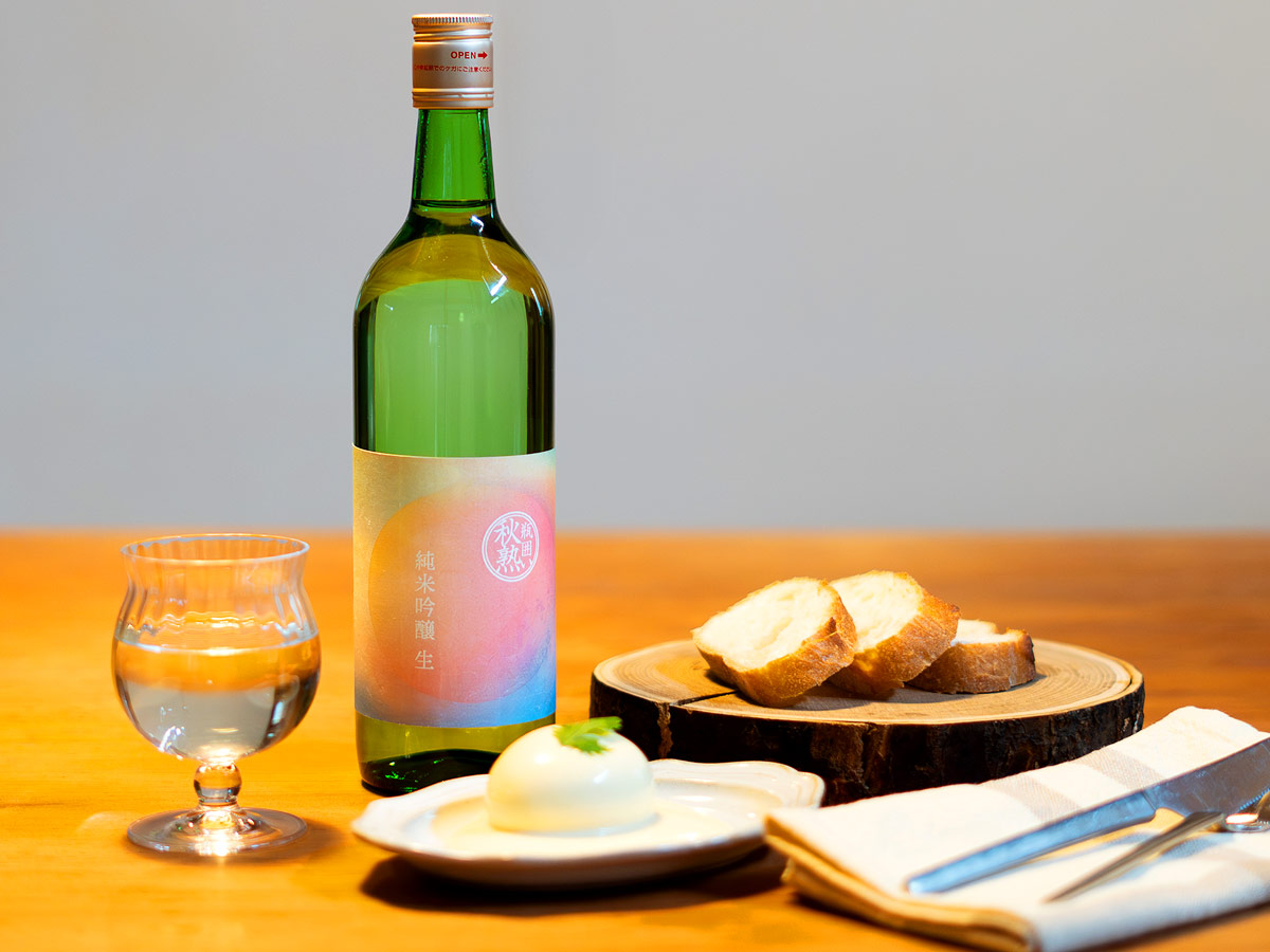 純米吟醸 無濾過生原酒 瓶囲い「秋熟」720ml