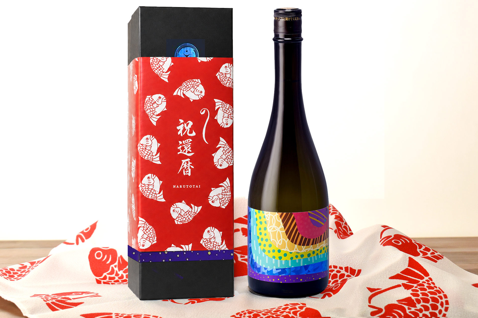 鳴門鯛 LED（レッド）720ml ＜還暦祝＞ NARUTOTAI ONLINE SHOP