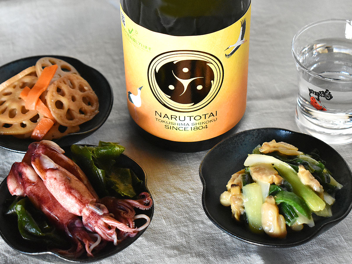 鳴門鯛 特別純米 コウノトリの酒 朝と夕 720ml