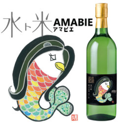 鳴門鯛 純米原酒 水ト米 アマビエラベル 720ml