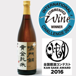 鳴門鯛 黄金純米 720ml