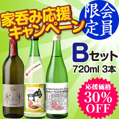 家呑み応援 Bセット 720ml×3本