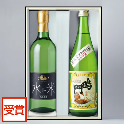 鳴門鯛 純米原酒 水ト米 アマビエラベル