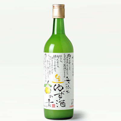 松浦 無添加 生ゆず酒の素 720ml