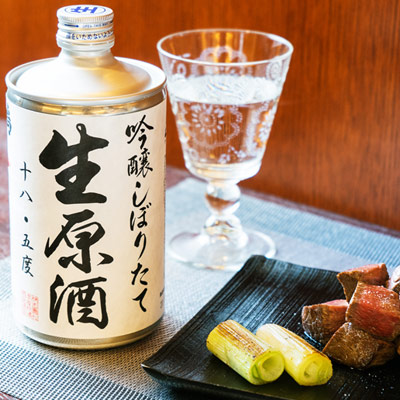 鳴門鯛 吟醸しぼりたて生原酒 720ml(生缶)