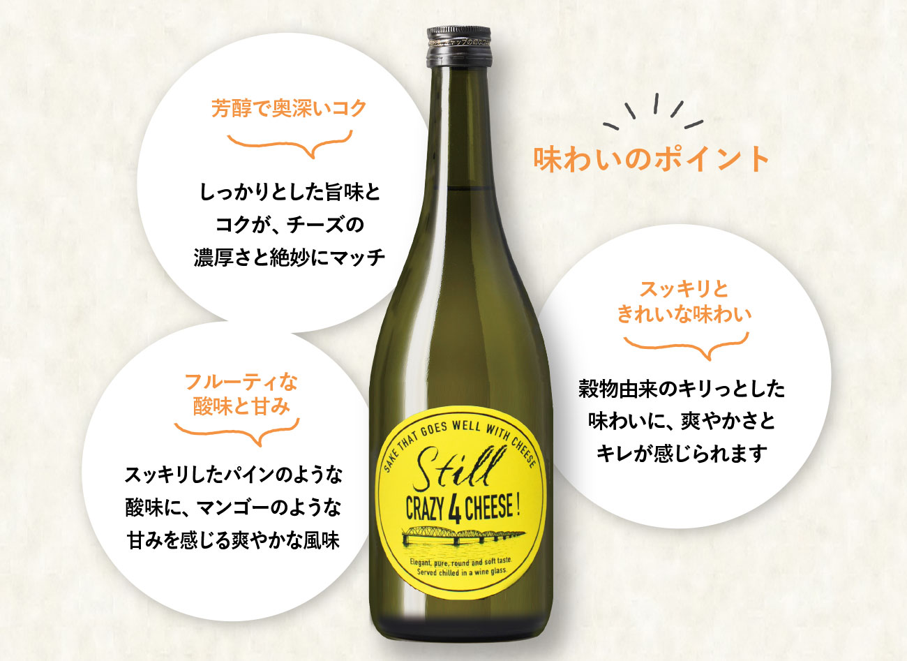 STILL CRAZY 4 CHEESE 720ml【期間限定】