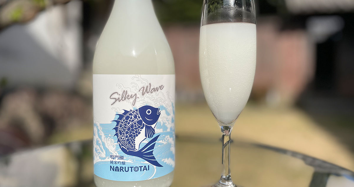 鳴門鯛 純米吟醸にごり生酒 SilkyWave 720ml